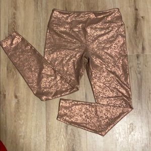 Noli gold glitter leggings